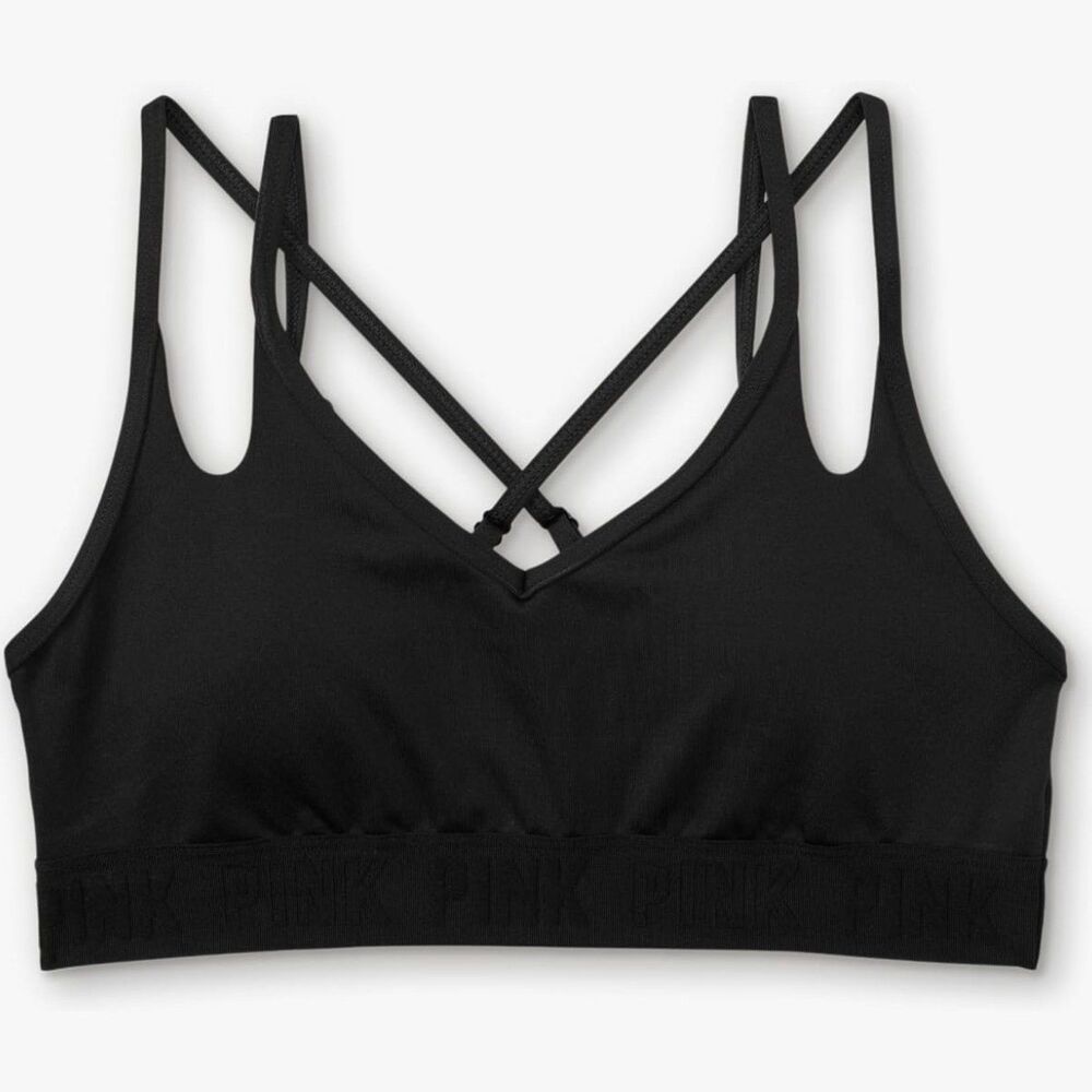 Victoria's Secret Pink Active Ultimate Strappy Lightly Lined Padded Sports Bra